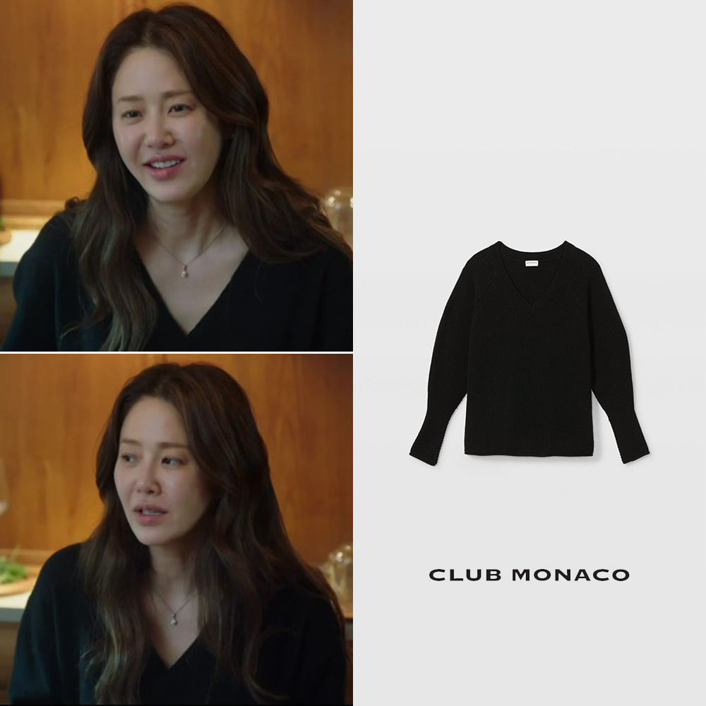 [CLUB MONACO] 클럽모나코 100% 캐시미어 브이넥 스웨터 색상 4종 (너를 닮은 사람, 고현정 착용)