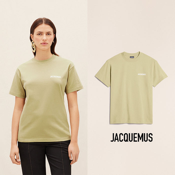 JACQUEMUS 자크뮈스 티셔츠 라이트 카키
