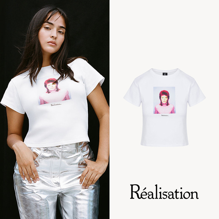 REALISATION 리얼리제이션 핀 업 베이비 반팔 티셔츠