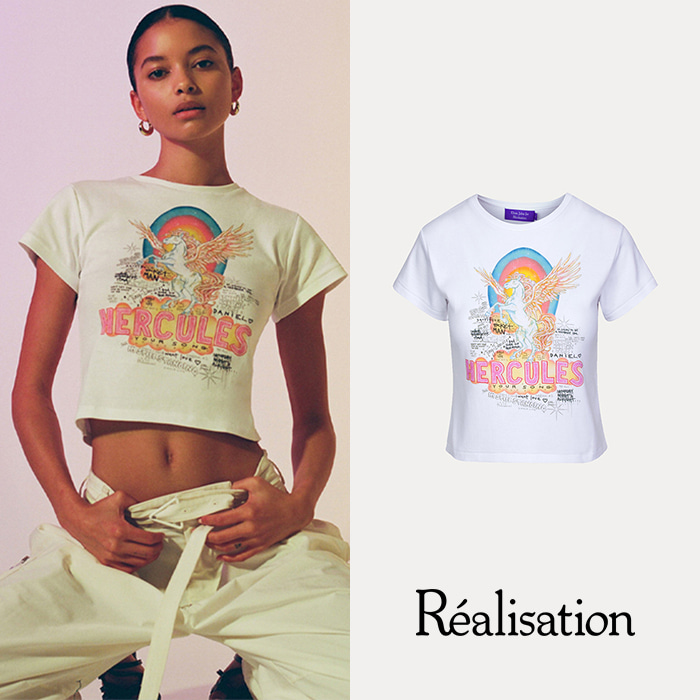 REALISATION 리얼리제이션 HERCULES BABY 반팔 티셔츠