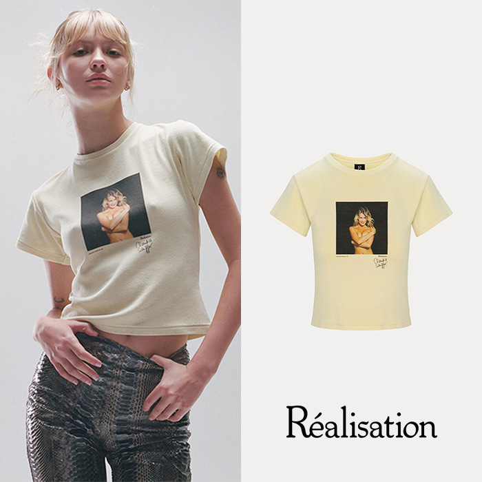 REALISATION 리얼리제이션 STUDIO BABY 반팔 티셔츠