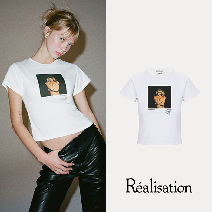 REALISATION 리얼리제이션 STUDIO BABY TEE 반팔 티셔츠