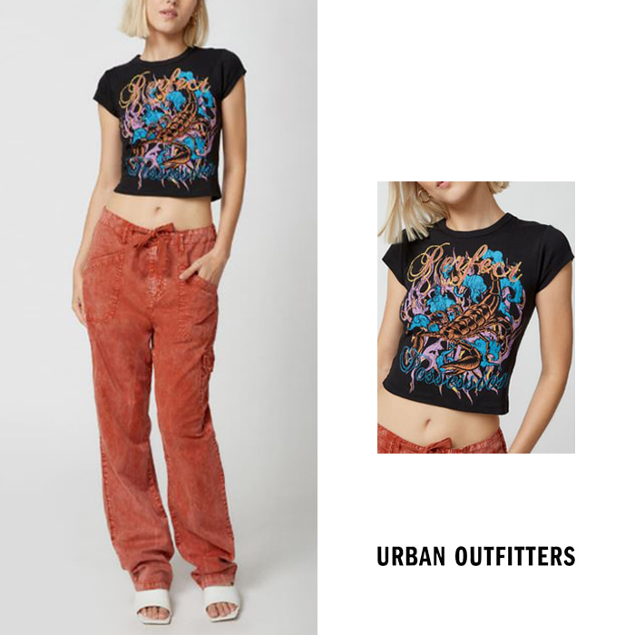 URBAN OUTFITTERS 어반아웃피터스 포제션 스콜피온 베이비 반팔 티셔츠